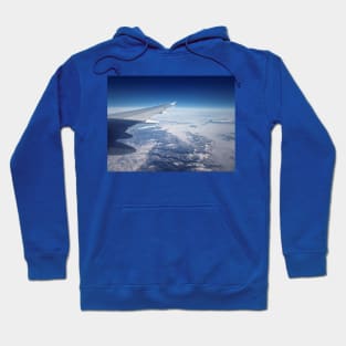 Plane flight above the Carpathians Hoodie